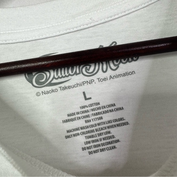 Sailor Moon Y2K Shirt Short Sleeve Graphic Anime Kawaii Soft Girl Aesthetic - Picture 5 of 7